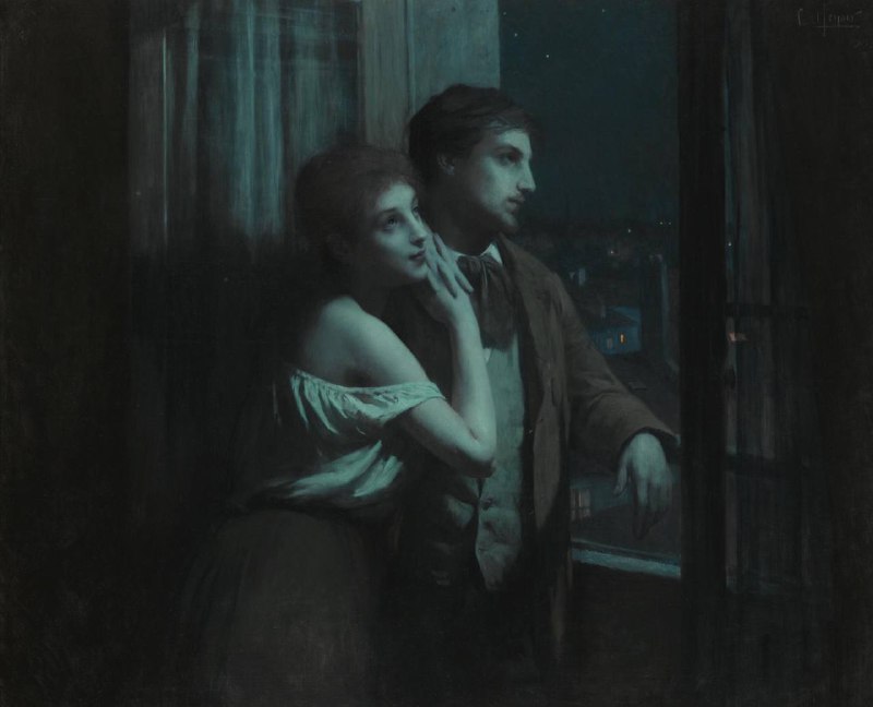 Charles-Amable Lenoir“Reverie”1893 #Lenoir