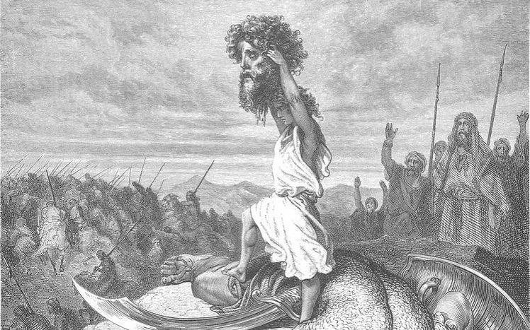 No beast is too large for you to slay. No challenge too hard. No mountain insurmountable. Take the heads of giants. Fight until your last breath. Gaze to the heavens and climb the stairway to greatness. You can do all things.