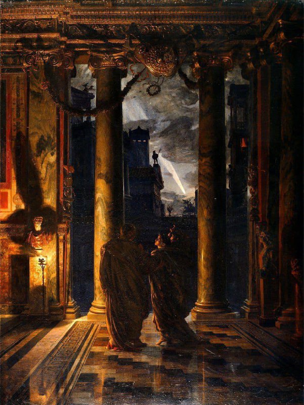 رُبّ أُمة تنجو من الحمقى والمتربصين بها. لكن لا ينبغى لها أن تنجو من خيانة الداخل. إن العدو الذي يقف على الأبواب يكون أقل فتكًا، فهو معروف ويحمل راياته علانيةً. غير أن الخائن يجول بحرية بين من هُم خلف الأبواب، تجوب همساته الماكرة جميع الأزقة، بل وتُسمَع في قاعات الحكومة نفسها. ذلك أن الخائن لا يبدو خائنًا؛ فهو يتحدث بلهجات مألوفة لضحاياه، ويتقمص وجوههم وحججهم، يناشد الدناءة التي تكمن في أعماق قلوب الناس. إنه يُفسد روح الأُمة، ويعمل متخفيًا بصمت في آناء الليل لتقويض أركان المدينة ويصيب الجسد السياسي بسقم لا شفاء منه. إن الخائن وباء ليس يُخاف القاتل بقدره. -ماركوس توليوس شيشرون «خطيب روما المفوّه». ~ترجمتي