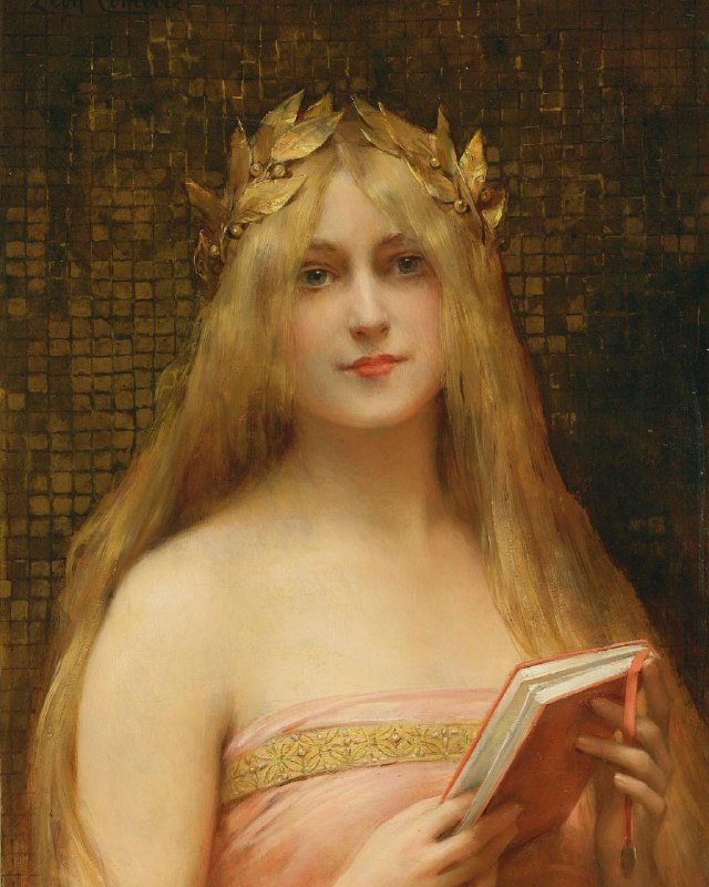 ✍️A classical beauty 👩‍🎨Léon Comerre🗓1850-1916